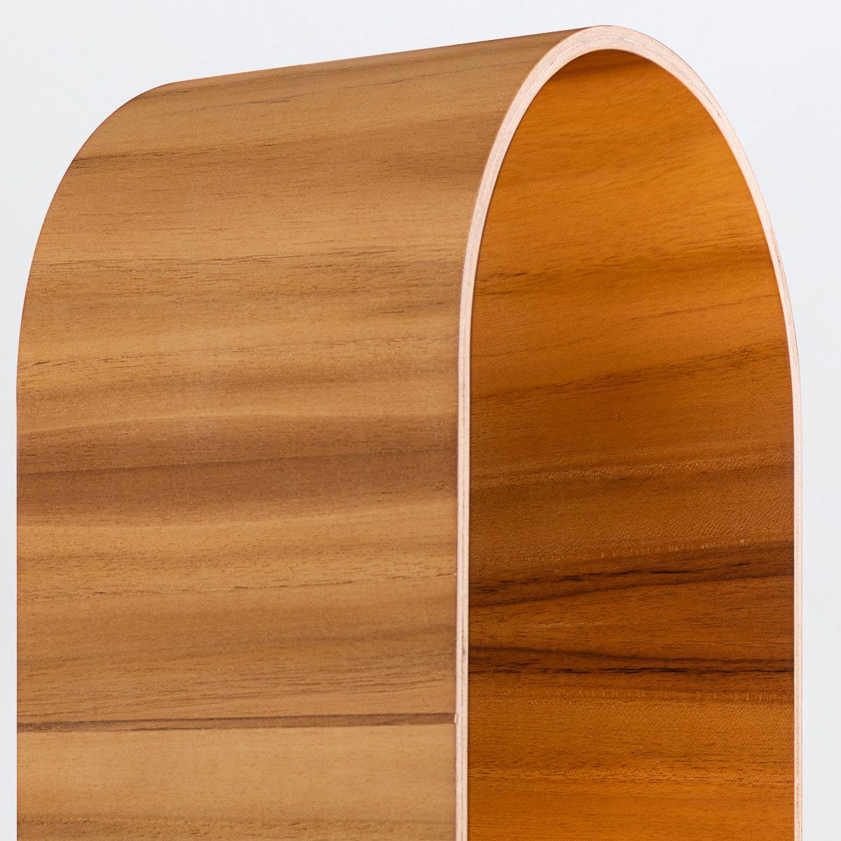Quintiesse Sfera Wall Light - Teak Veneer
