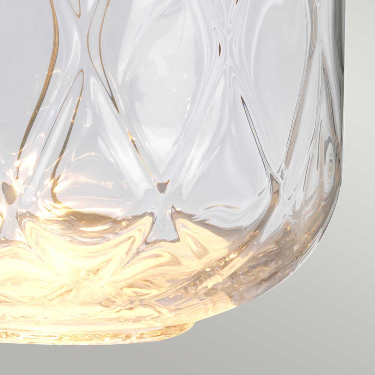 Quintiesse Sola 2 Light Table Lamp - Titanium Shade