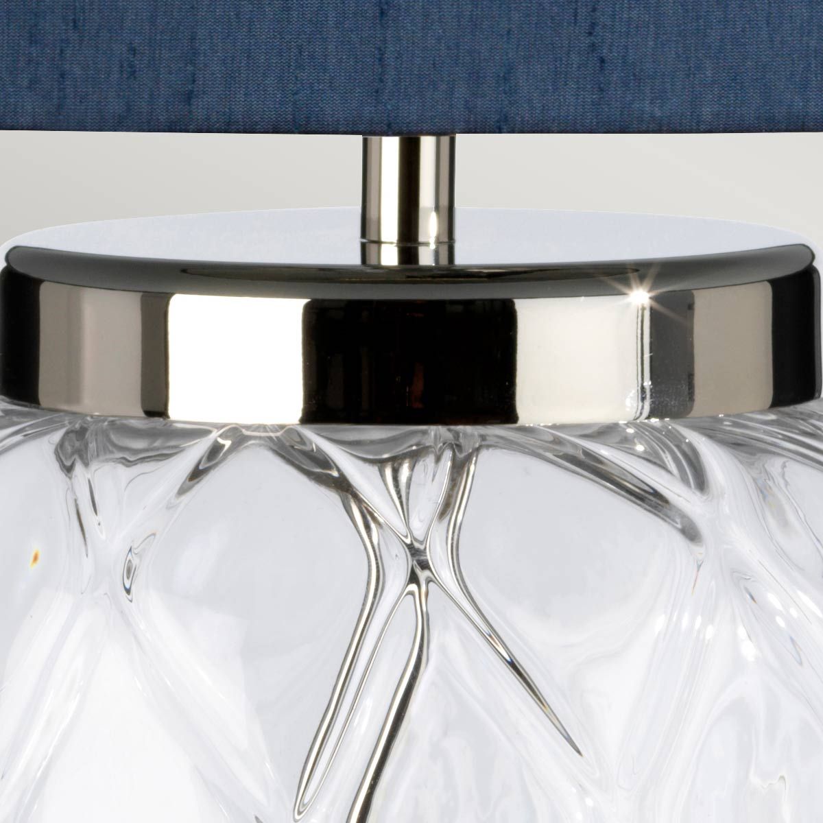 Quintiesse Sola Single Table Lamp - Breton Shade