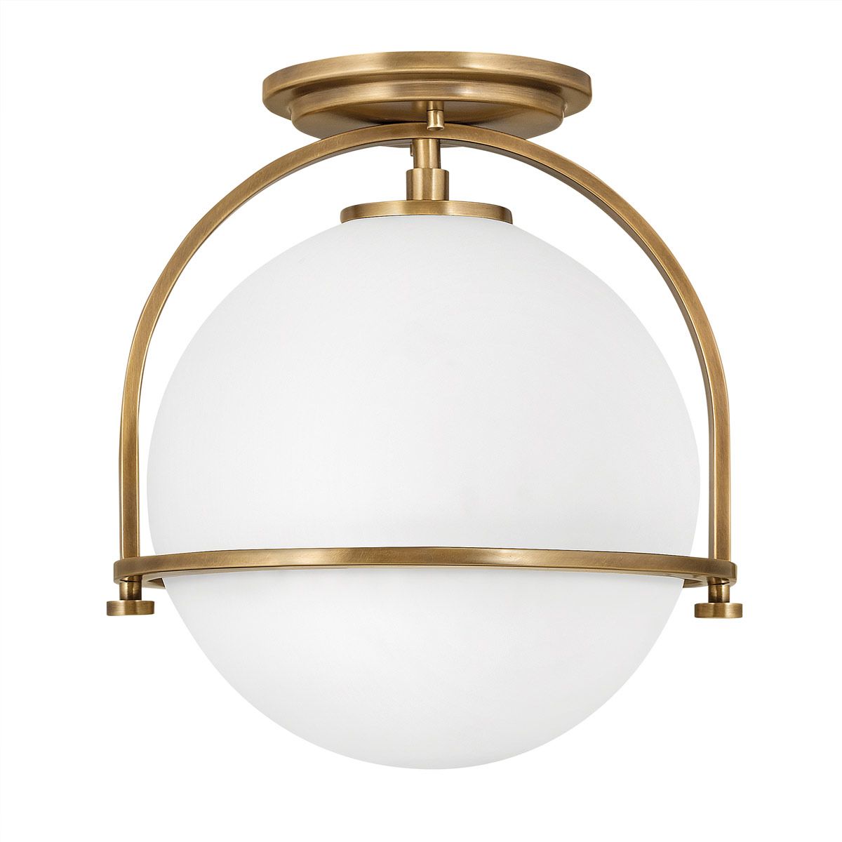 Quintiesse Somerset Single Flush Fitting - Opal - Heritage Brass