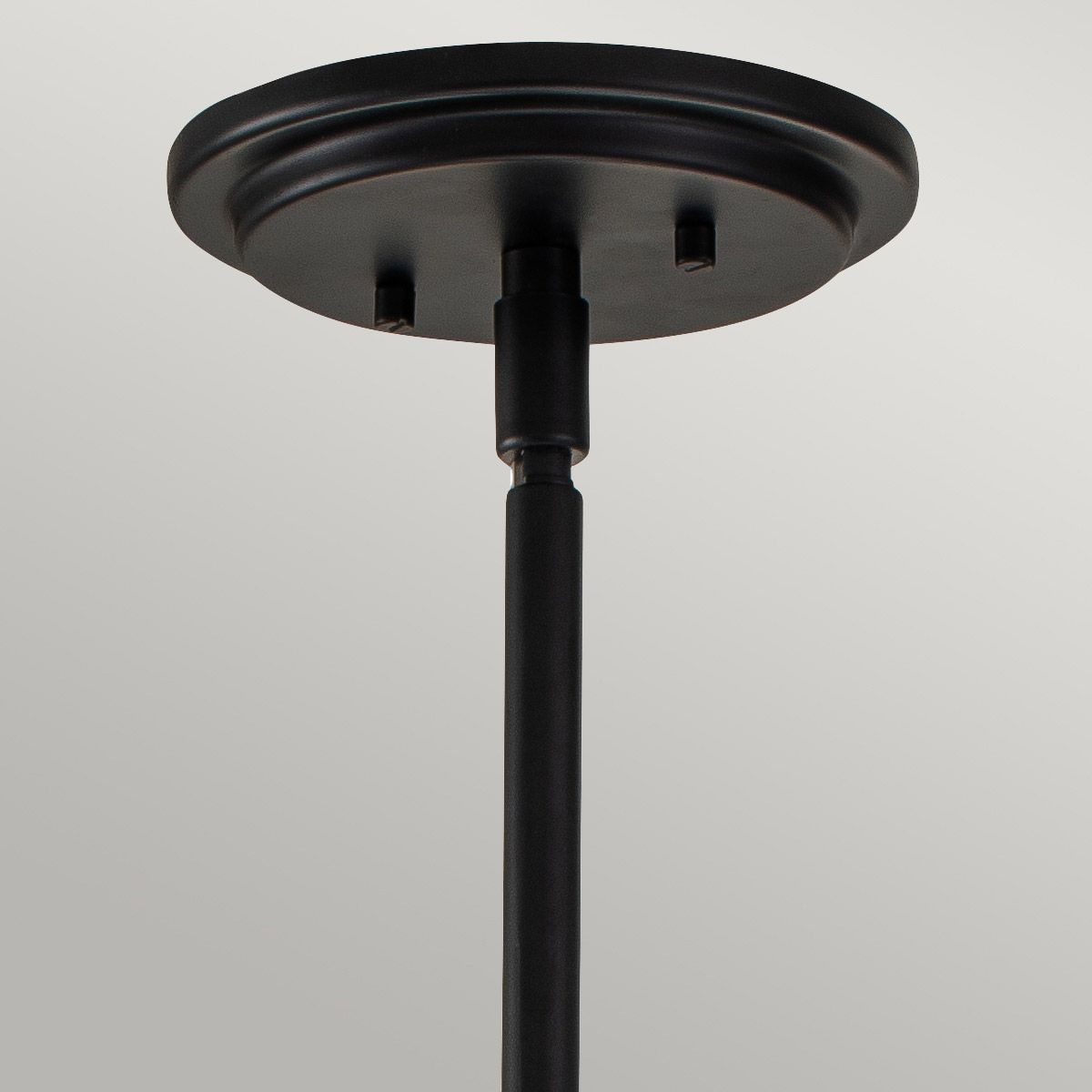 Quintiesse Somerset Single Medium Pendant - Clear - Black