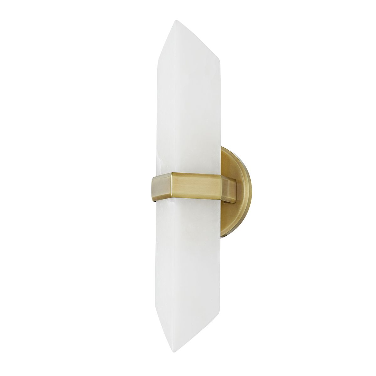 Quintiesse Valencia 2 Light Wall Light - Vintage Brass