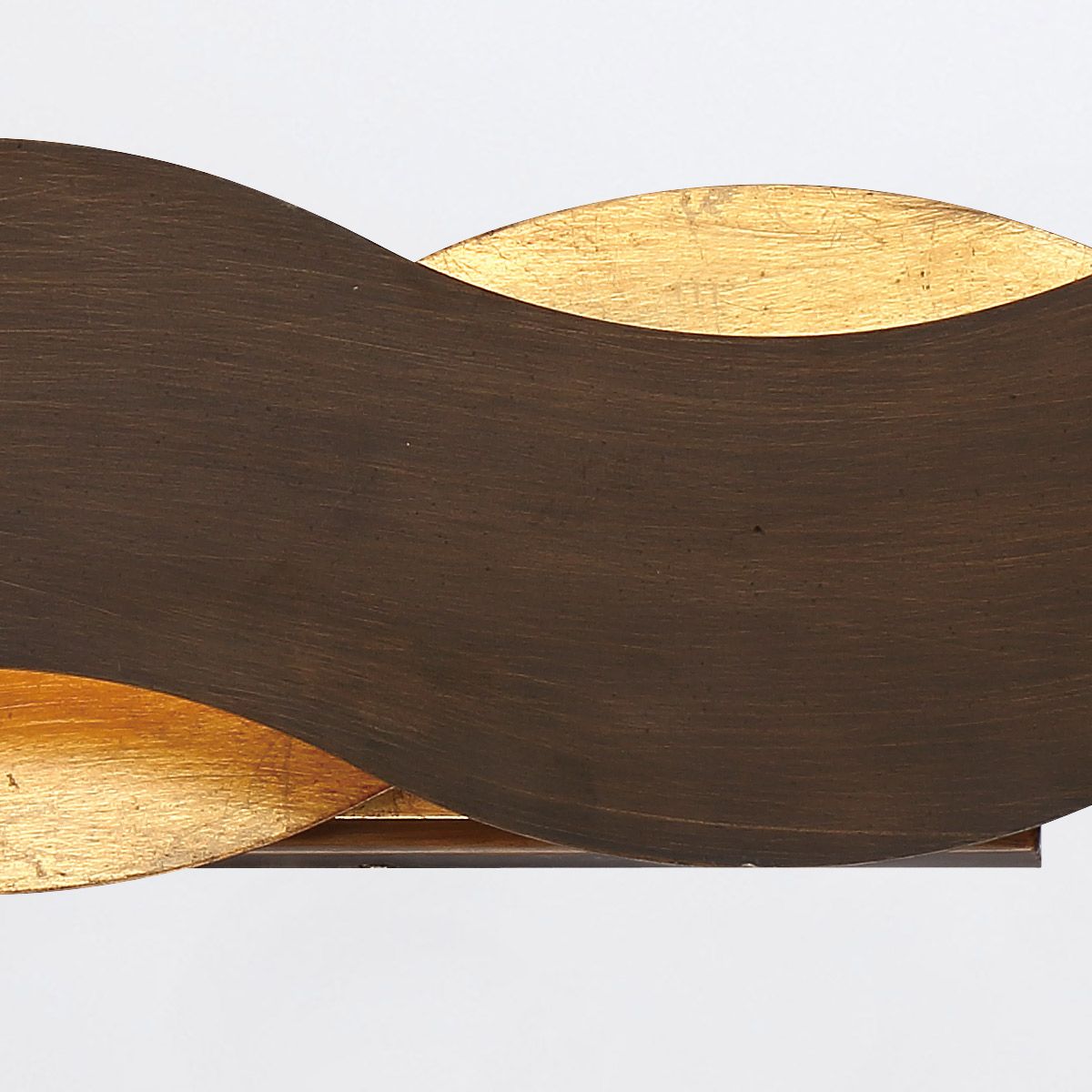 Quintiesse Vaughan Wall Light - Bronze & Gold