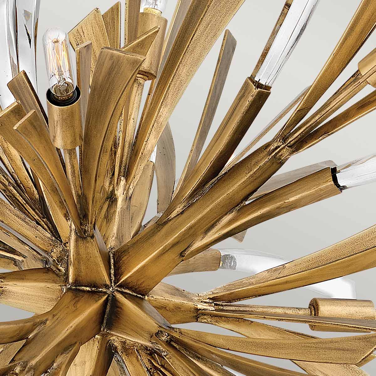 Quintiesse Vida 13 Light Large Pendant - Burnished Gold