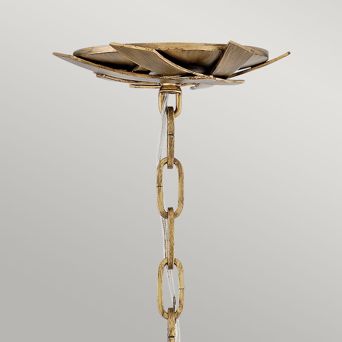 Quintiesse Vida 13 Light Wide Pendant - Burnished Gold