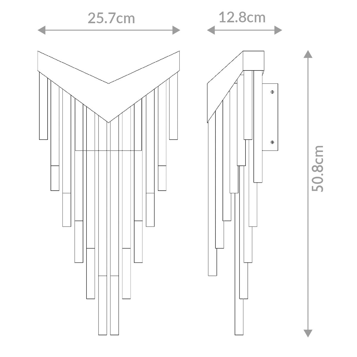 Quintiesse Vivien Wall Light - Matte Gold