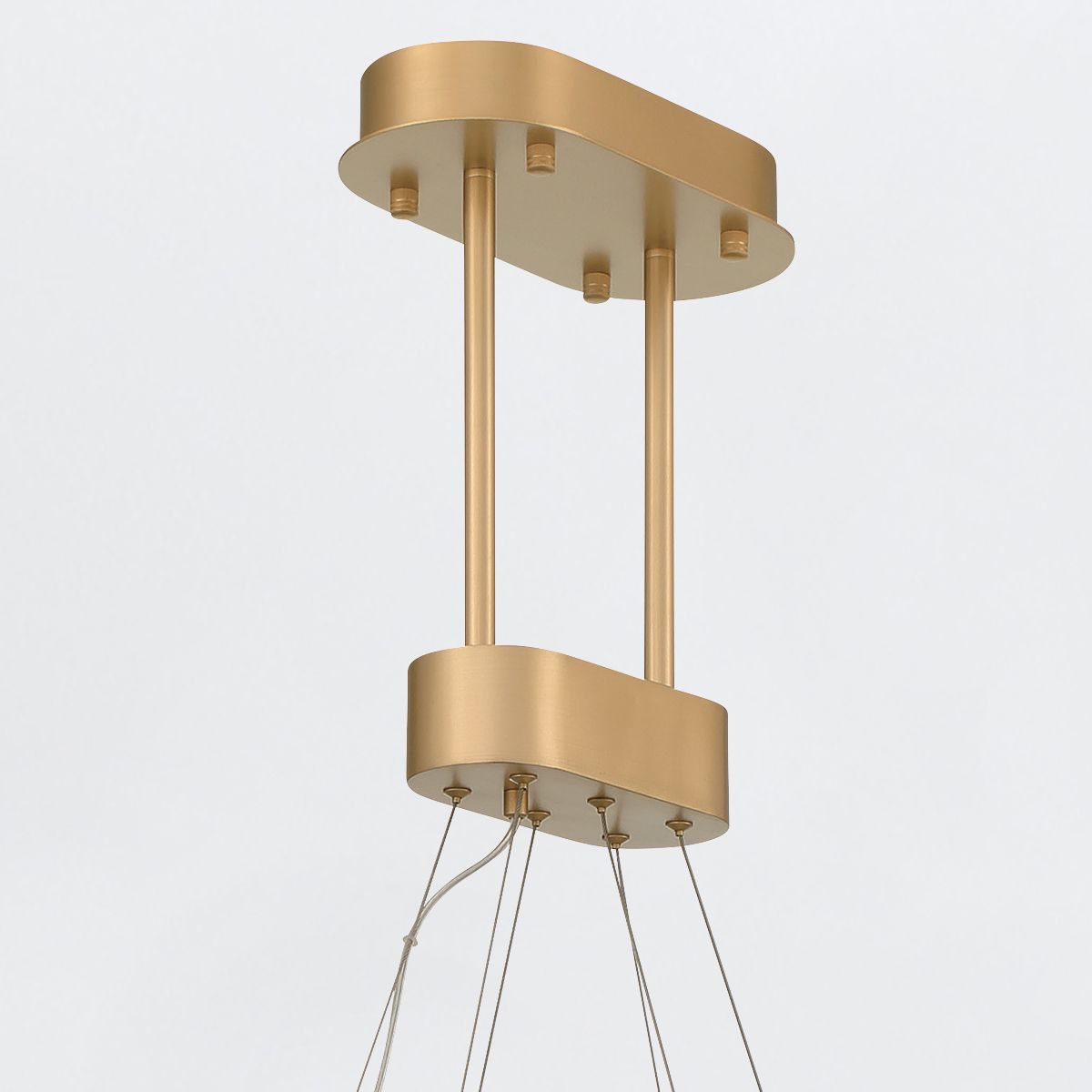Quintiesse Vivien Chandelier - Matte Gold
