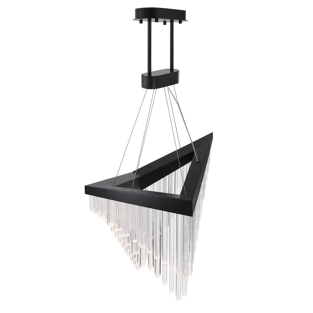 Quintiesse Vivien Chandelier - Matte Black