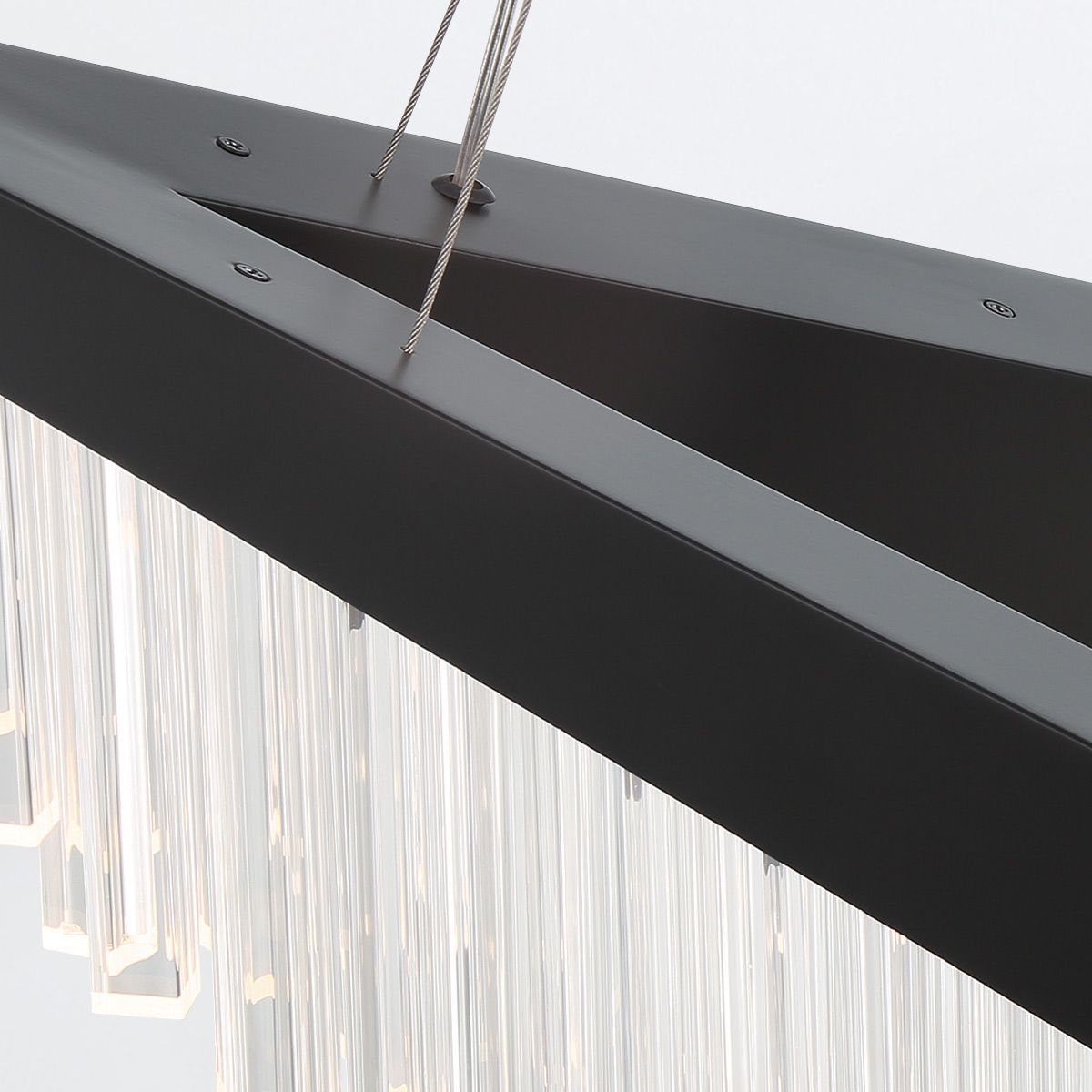 Quintiesse Vivien Chandelier - Matte Black