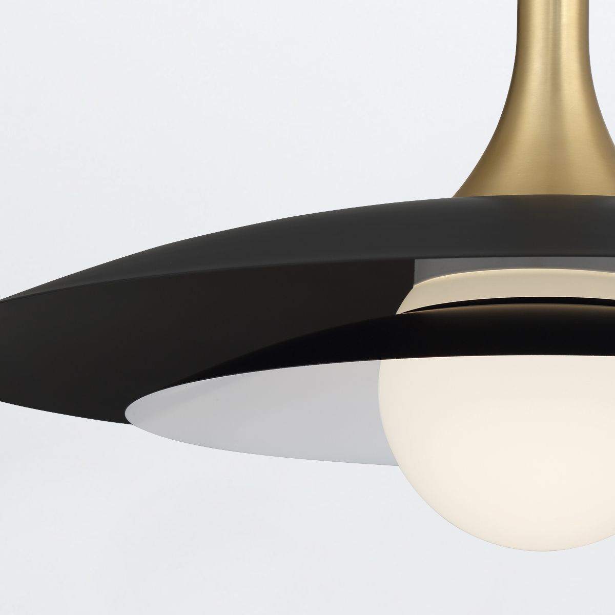 Quintiesse Welsh Pendant Light - Matte Black