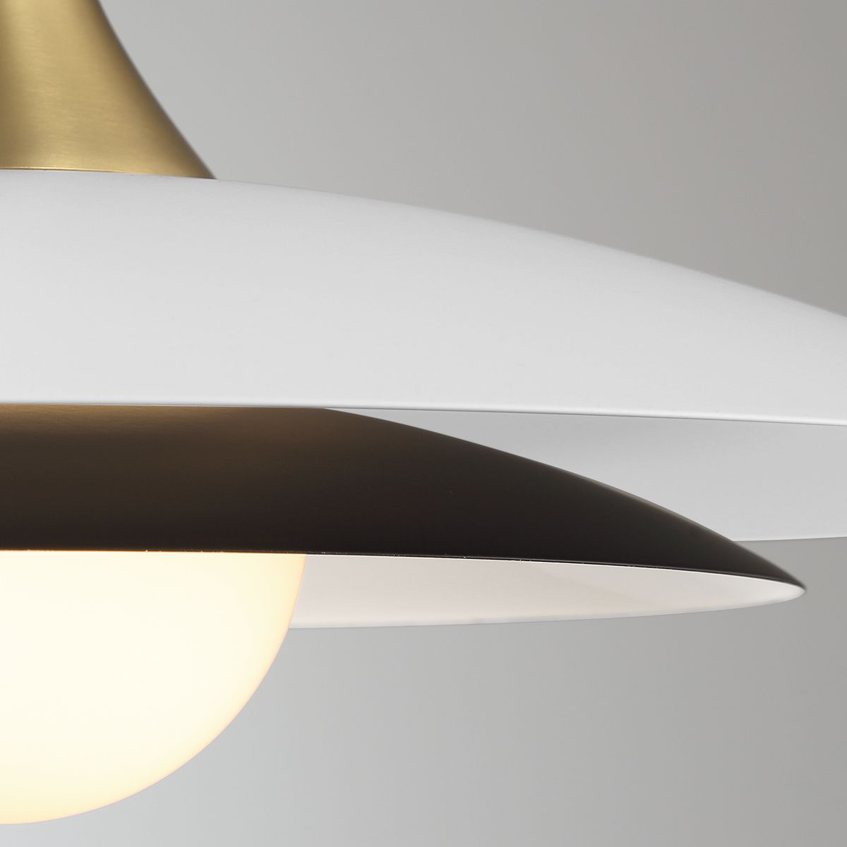 Quintiesse Welsh Pendant Light - Matte White