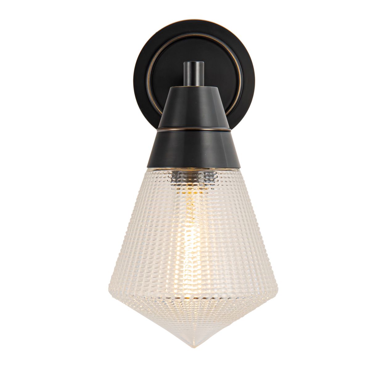 Quintiesse Willard 1 Light Wall Light - Urban Bronze