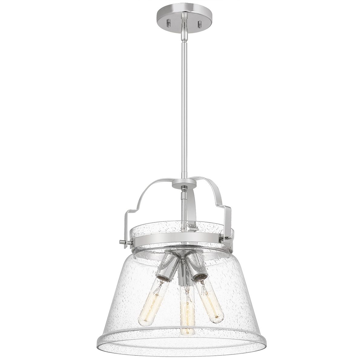 Quintiesse Wimberley 3 Light Pendant - Polished Chrome