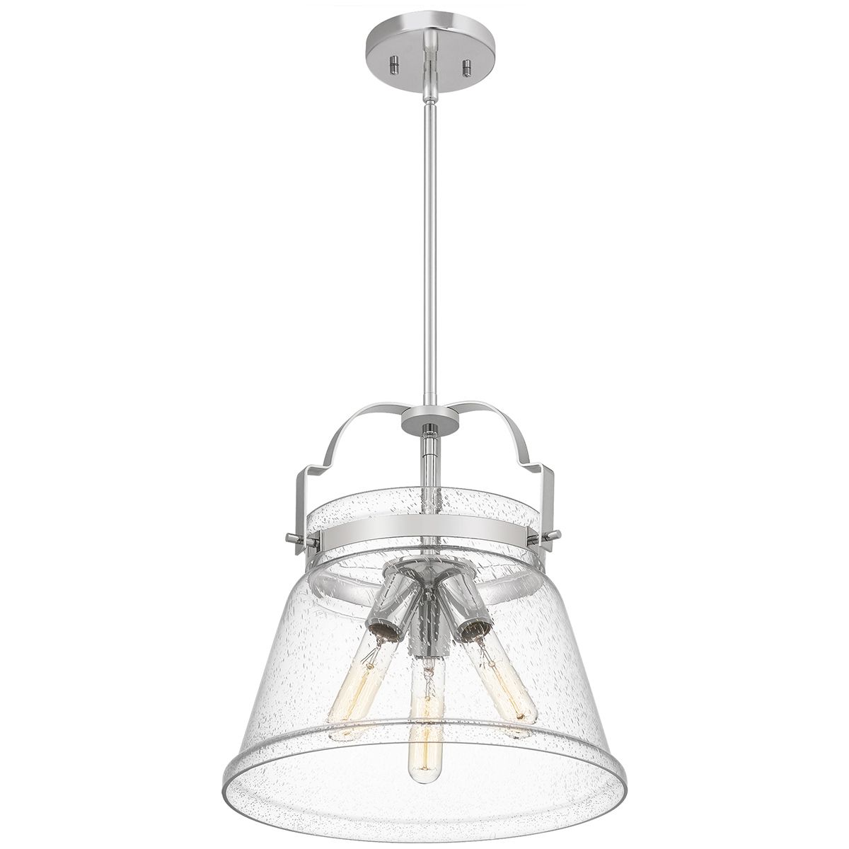 Quintiesse Wimberley 3 Light Pendant - Polished Chrome