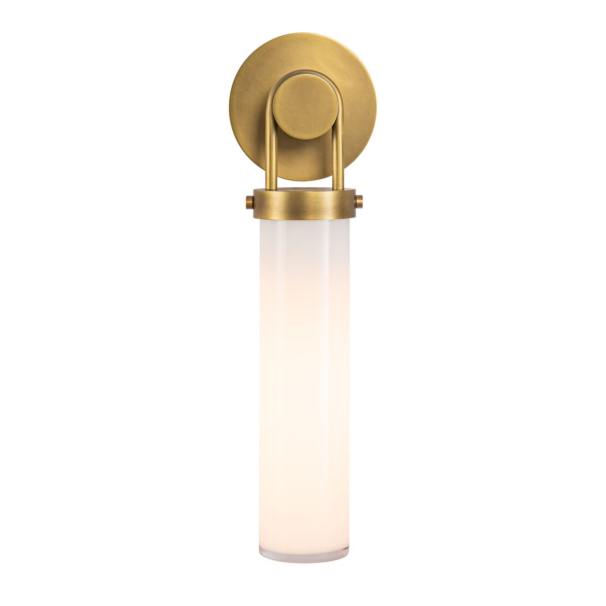 Quintiesse Wynwood 1 Light Wall Light - Vintage Brass