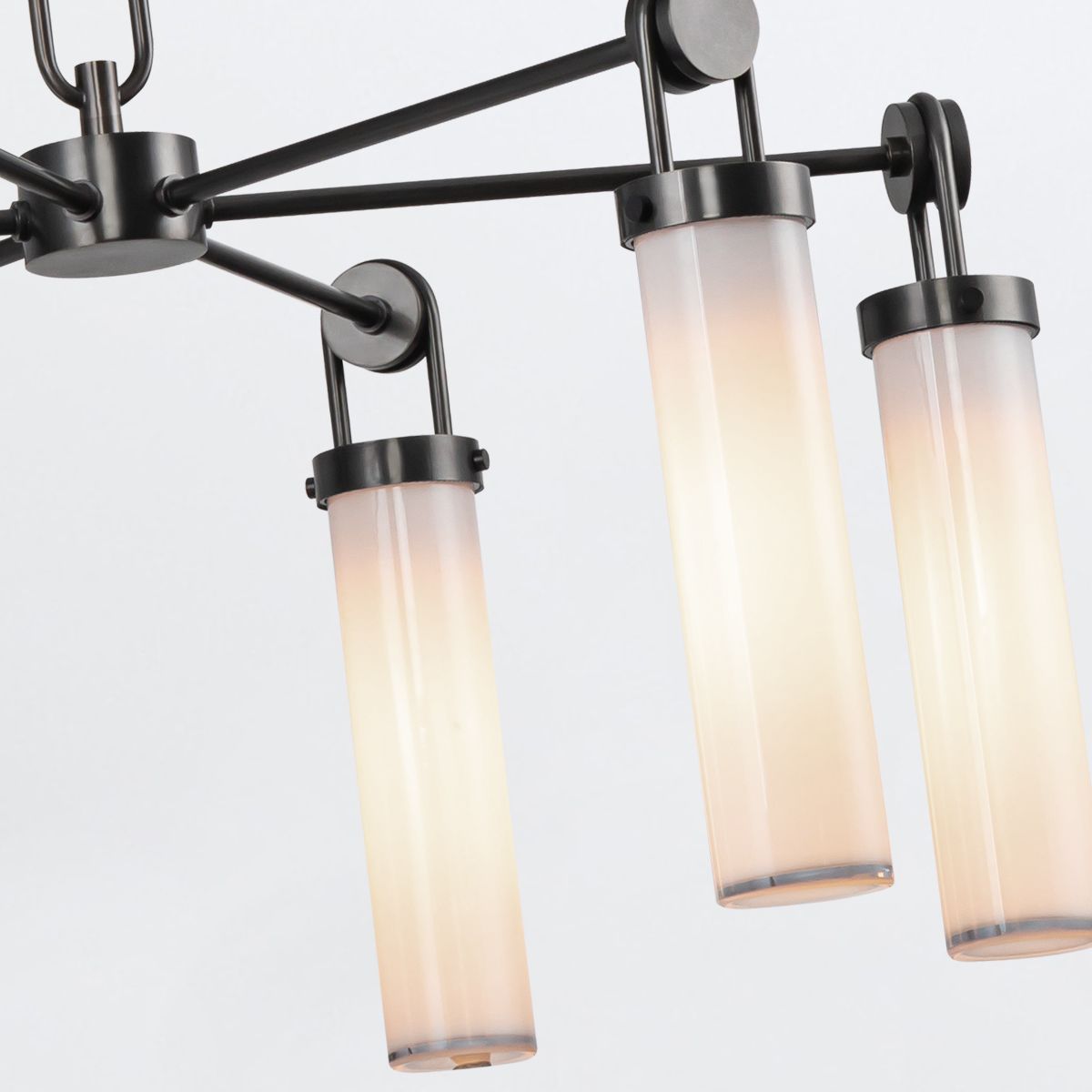 Quintiesse Wynwood 6 Light Chandelier - Urban Bronze