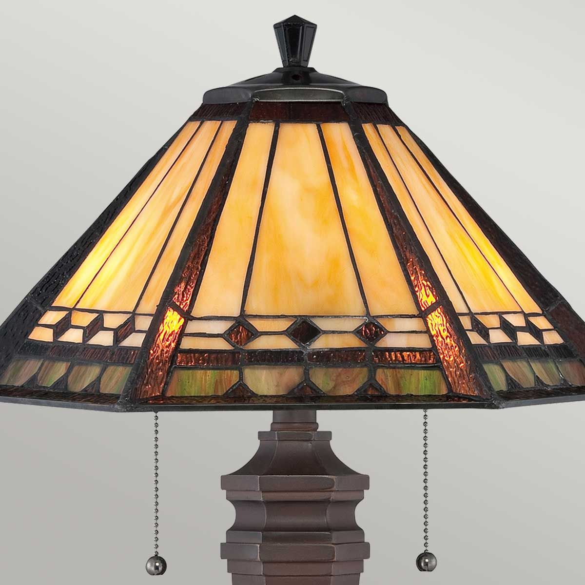 Quoizel Arden 2 Light Desk Lamp - Bronze Patina