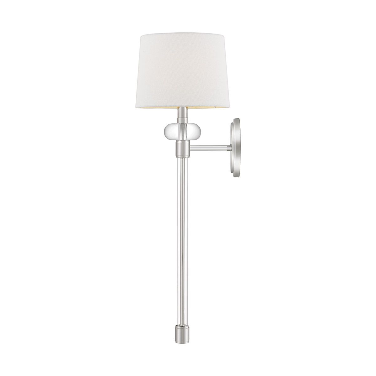Quoizel Barbour Single Wall Light - Polished Nickel