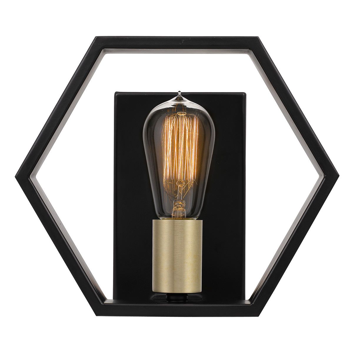 Quoizel Bismarck Single Wall Light - Earth Black
