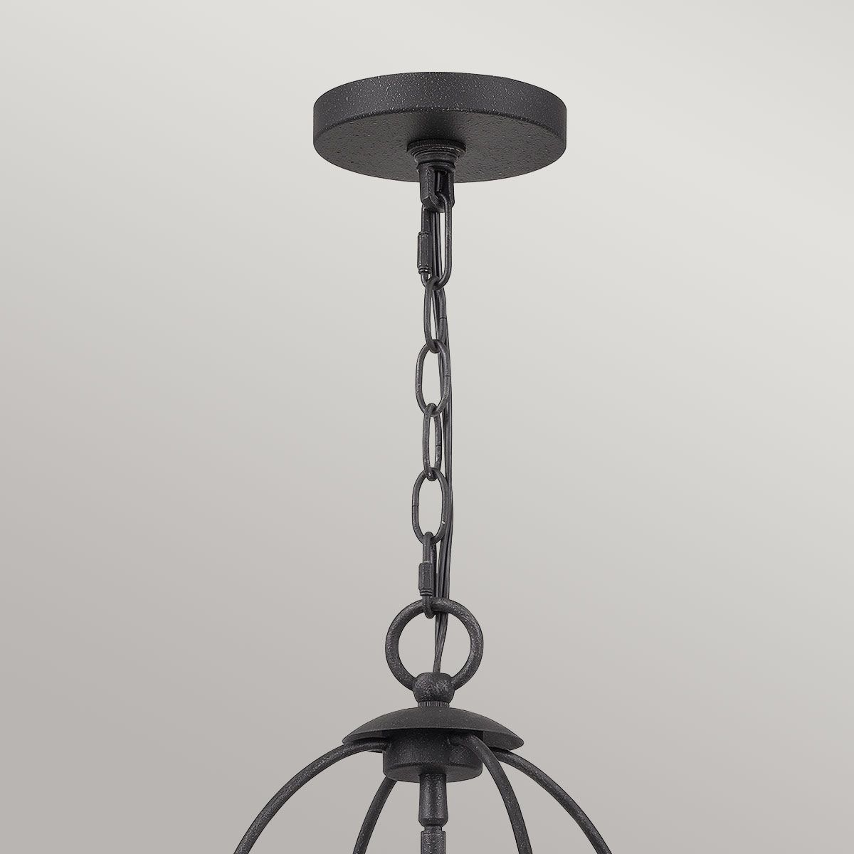 Quoizel Bradbury 4 Light Pendantt - Grey Ash