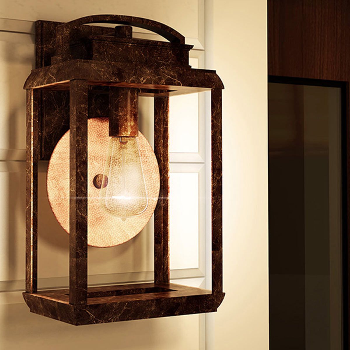 Quoizel Byron Single Medium Wall Lantern - Imperial Bronze