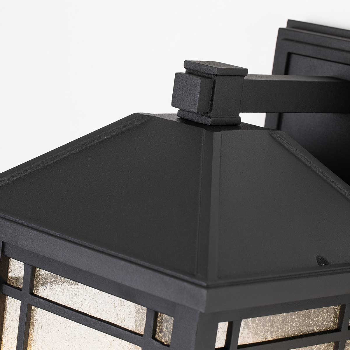 Quoizel Cedar Point Single Large Wall Lantern - Black