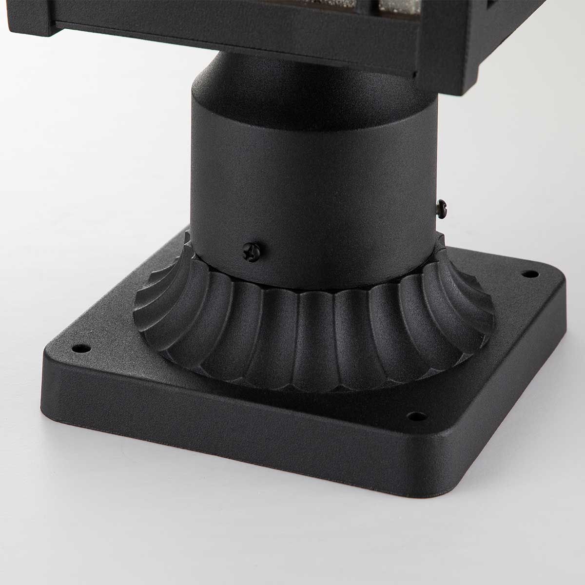 Quoizel Cedar Point Single Pedestal - Black