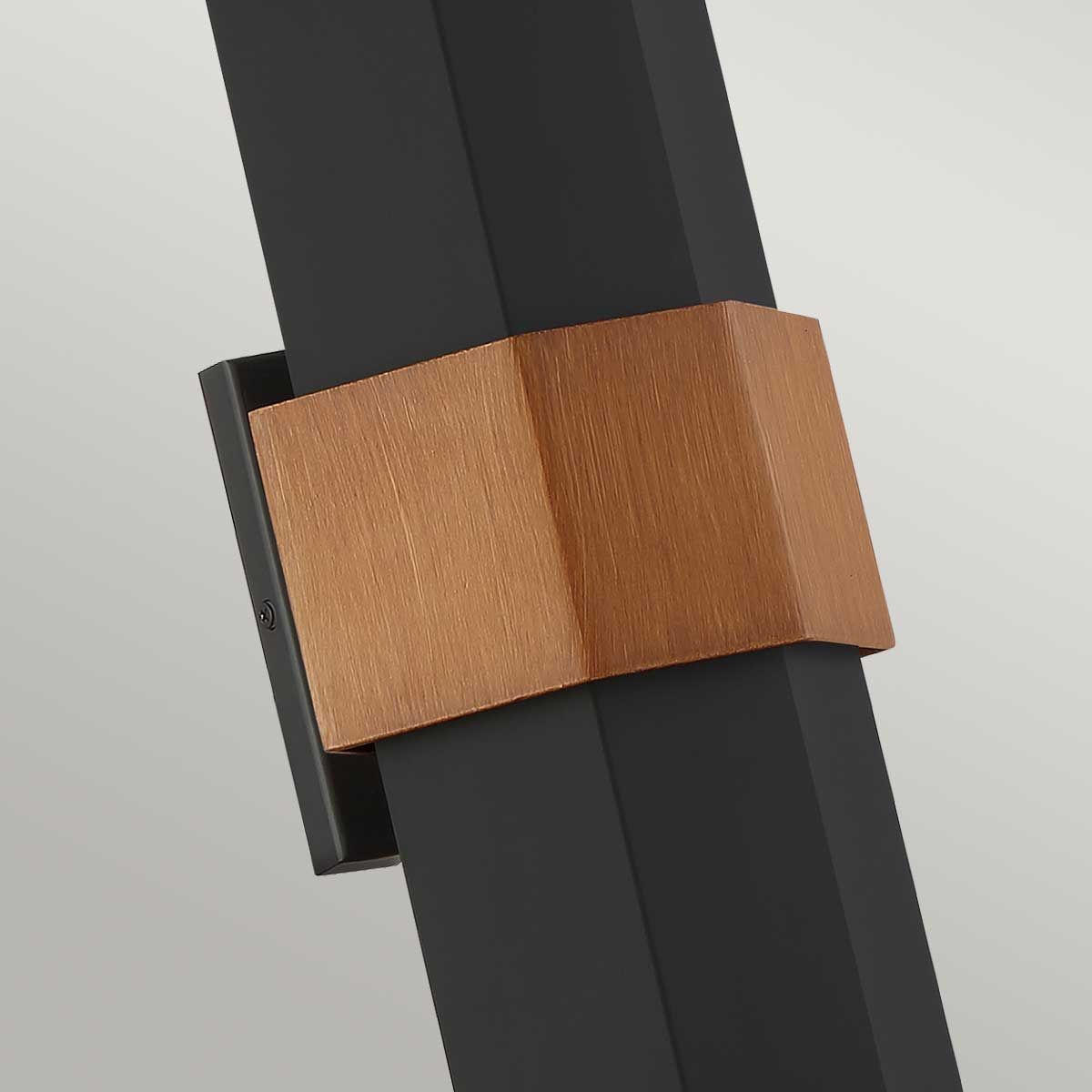 Quoizel Chasm LED Wall Lantern - Large - Matte Black