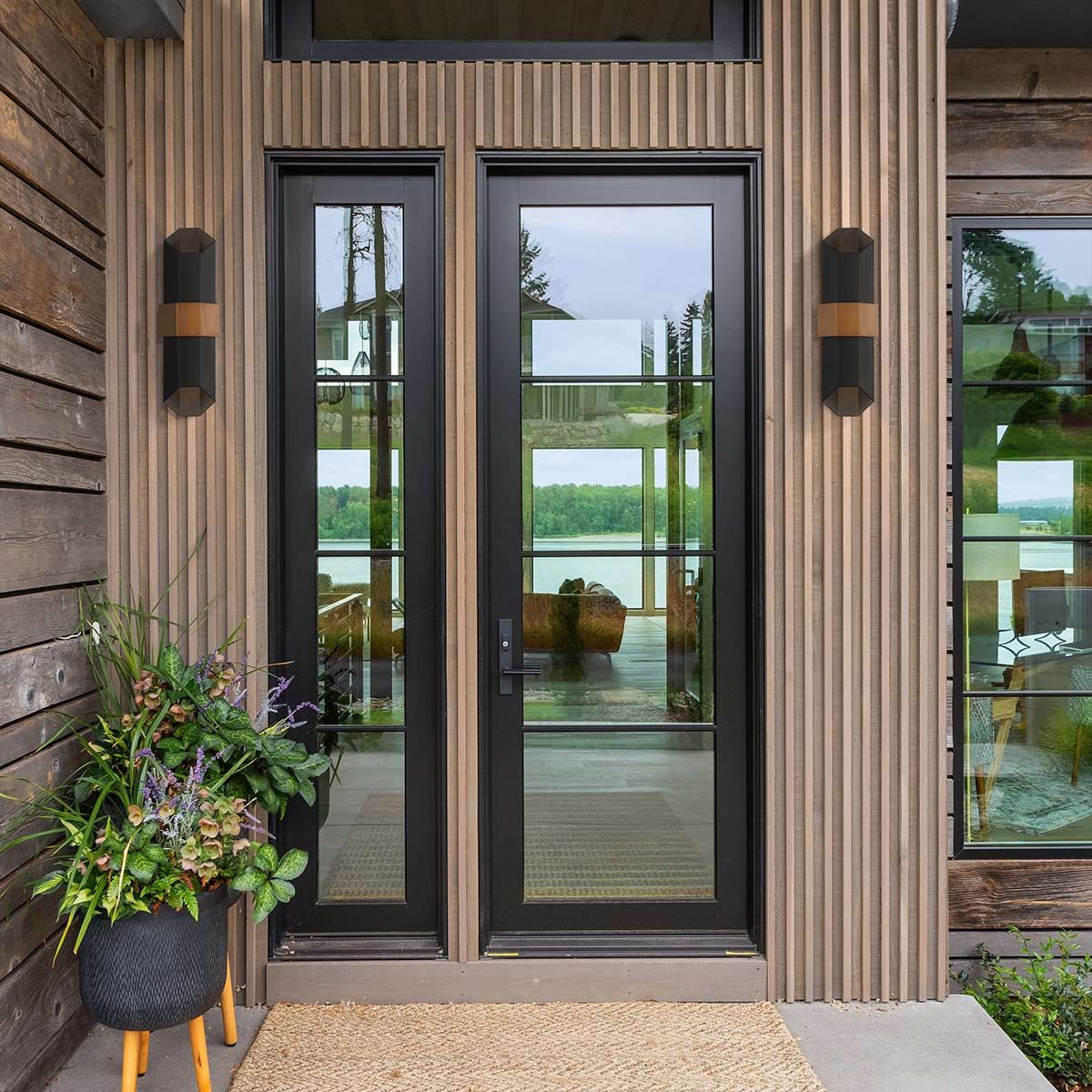 Quoizel Chasm LED Wall Lantern - Large - Matte Black