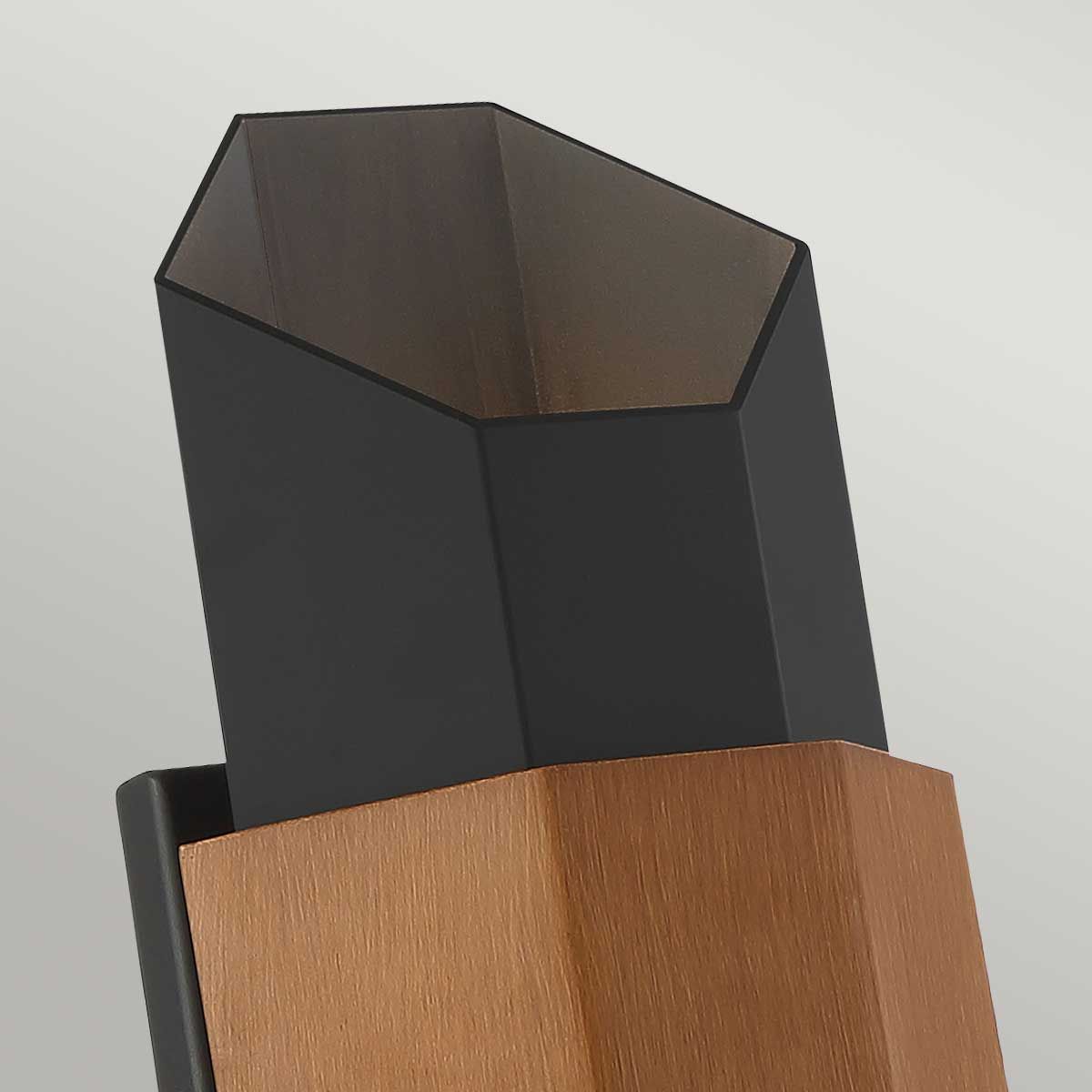 Quoizel Chasm LED Wall Lantern - Medium - Matte Black