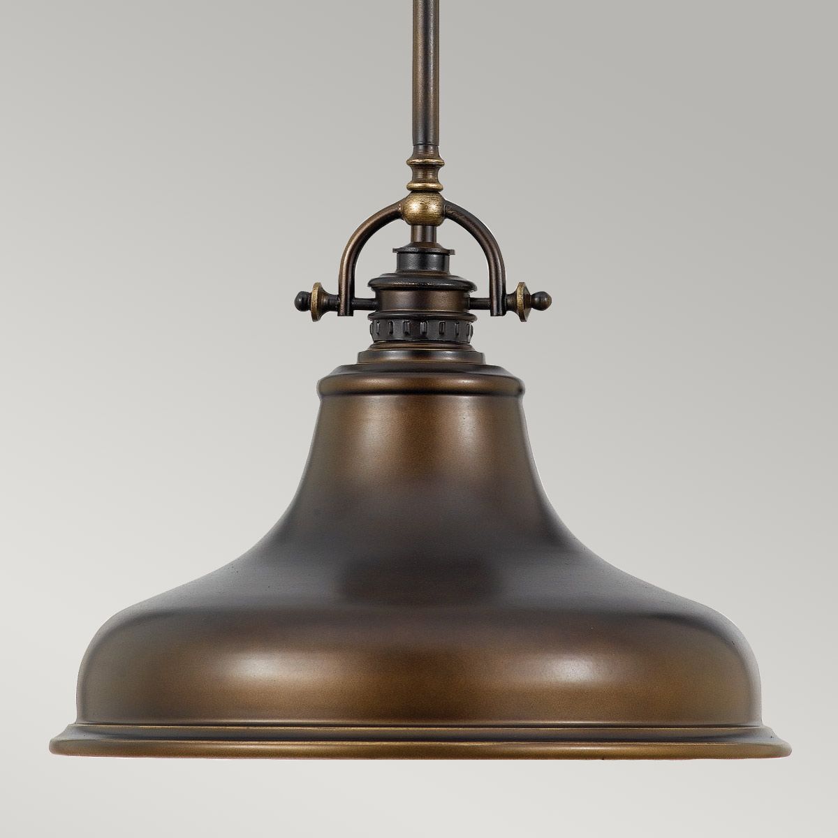 Quoizel Emery Single Medium Pendant - Palladian Bronze