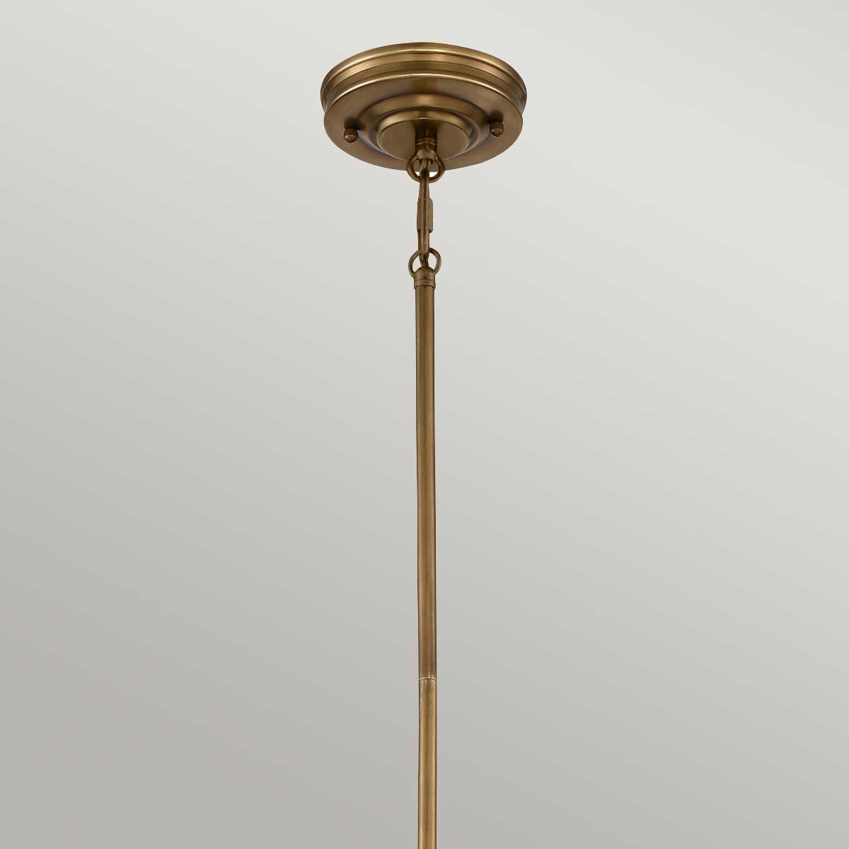 Quoizel Emery Single Mini Pendant - Weathered Brass