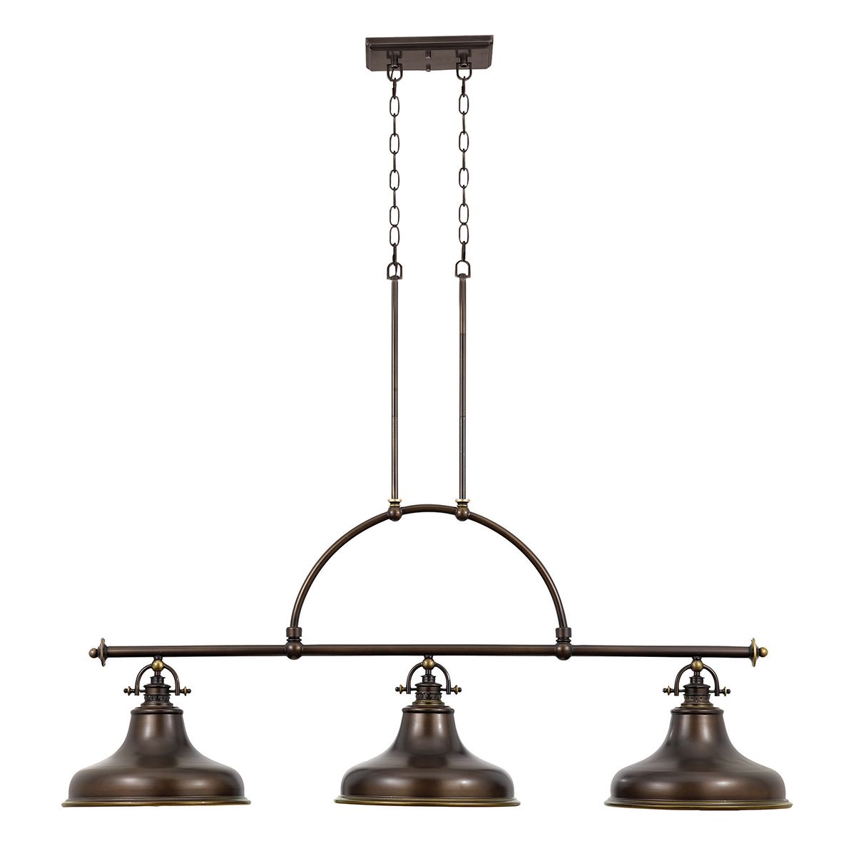 Quoizel Emery 3 Light Island Light - Palladian Bronze