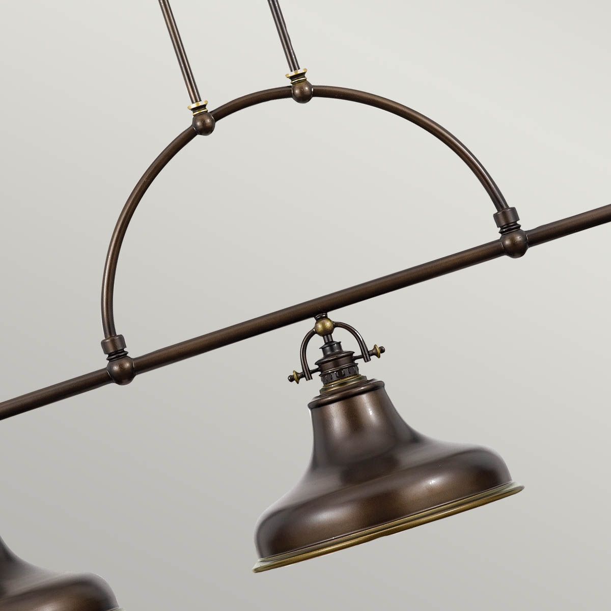 Quoizel Emery 3 Light Island Light - Palladian Bronze