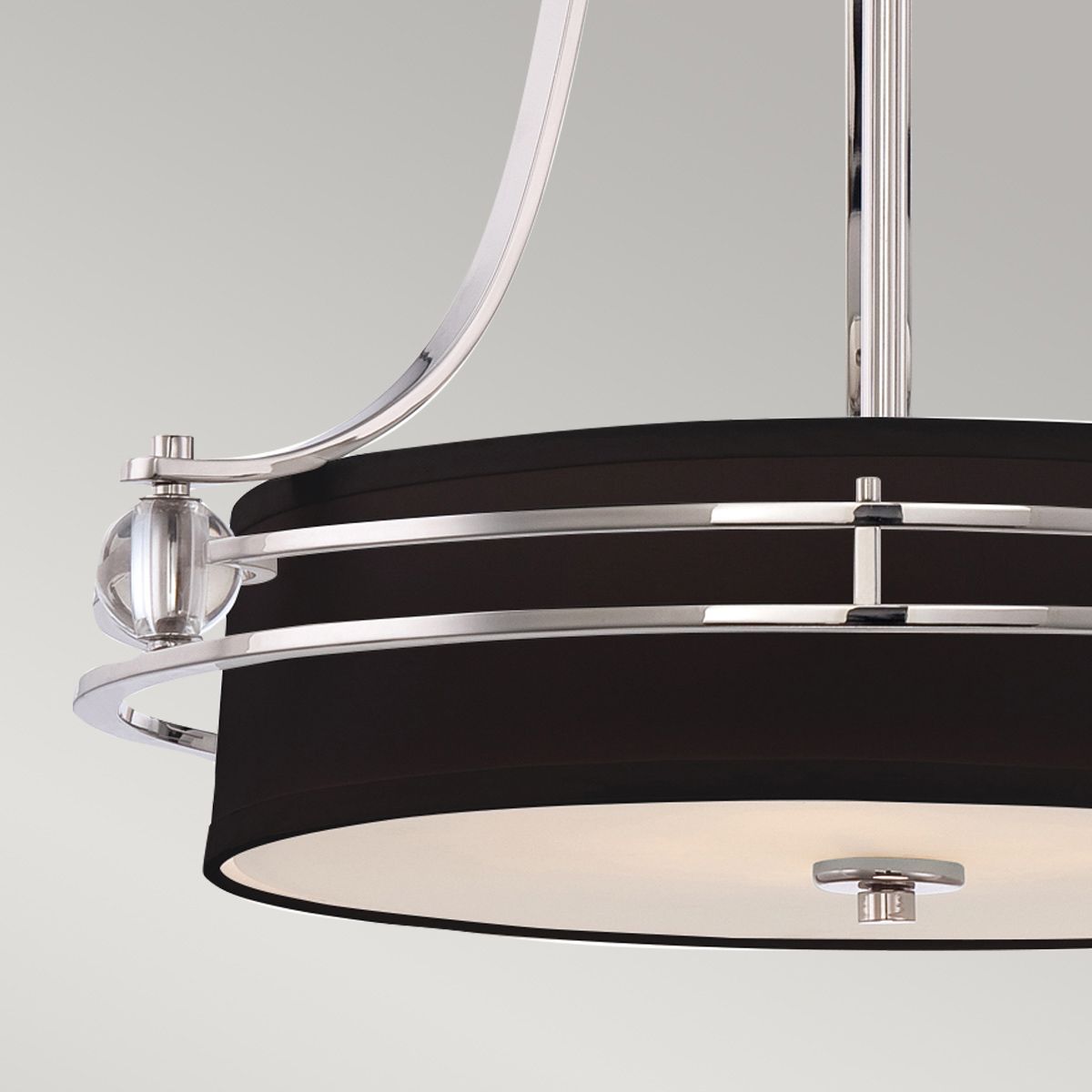 Quoizel Uptown Gotham 4 Light Pendant - Imperial Silver