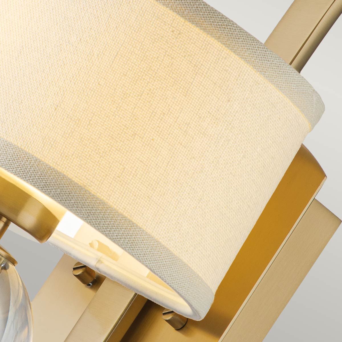 Quoizel Uptown Gotham Single Wall Light - Brushed Brass