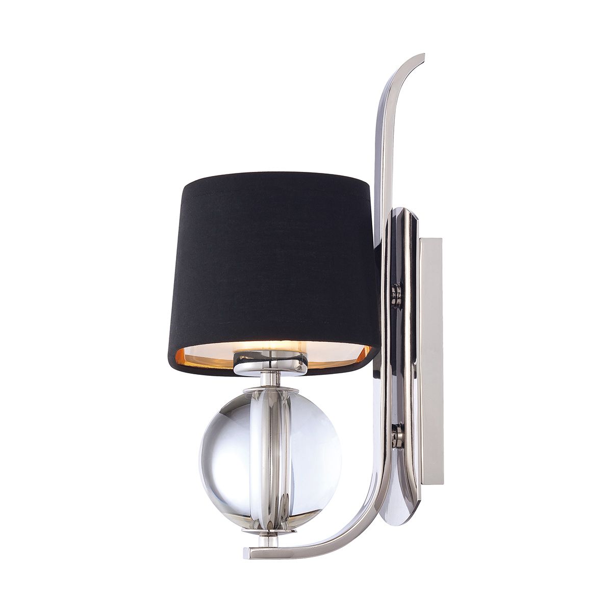 Quoizel Uptown Gotham Single Wall Light - Imperial Silver