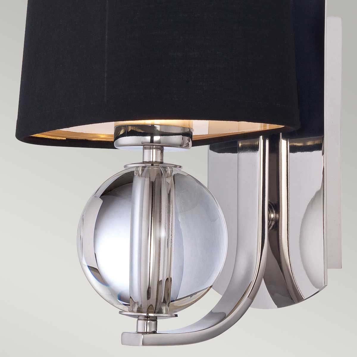 Quoizel Uptown Gotham Single Wall Light - Imperial Silver