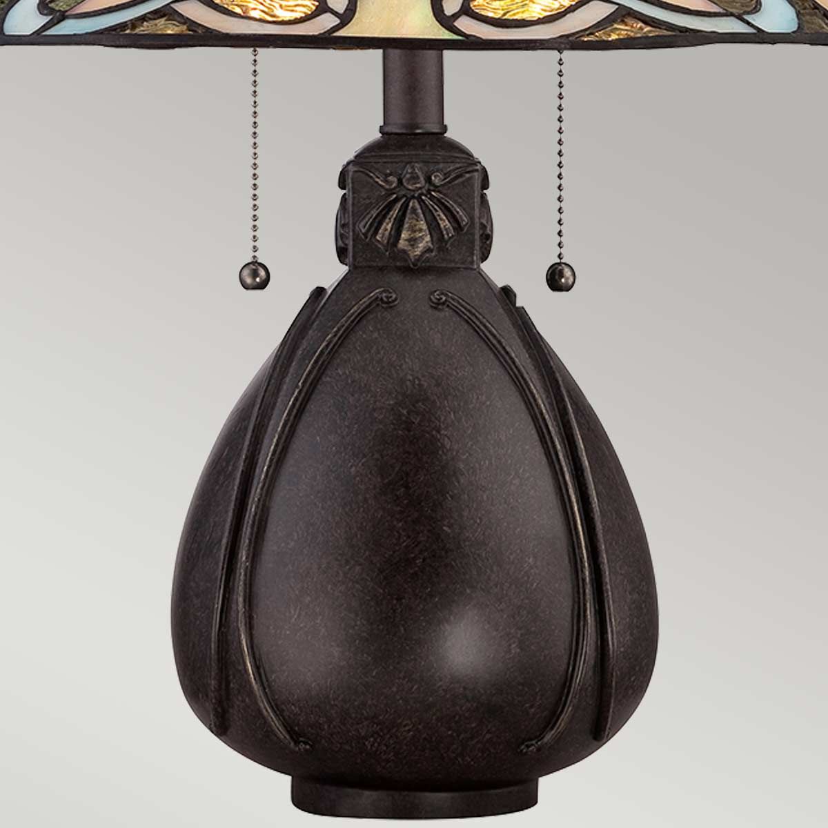 Quoizel India 2 Light Table Lamp - Imperial Bronze