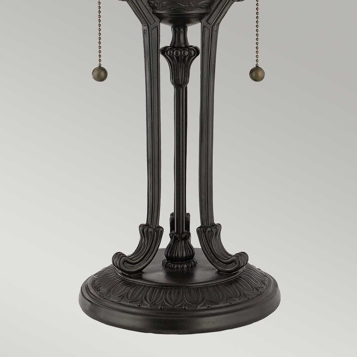Quoizel Indus 2 Light Table Lamp - Vintage Bronze