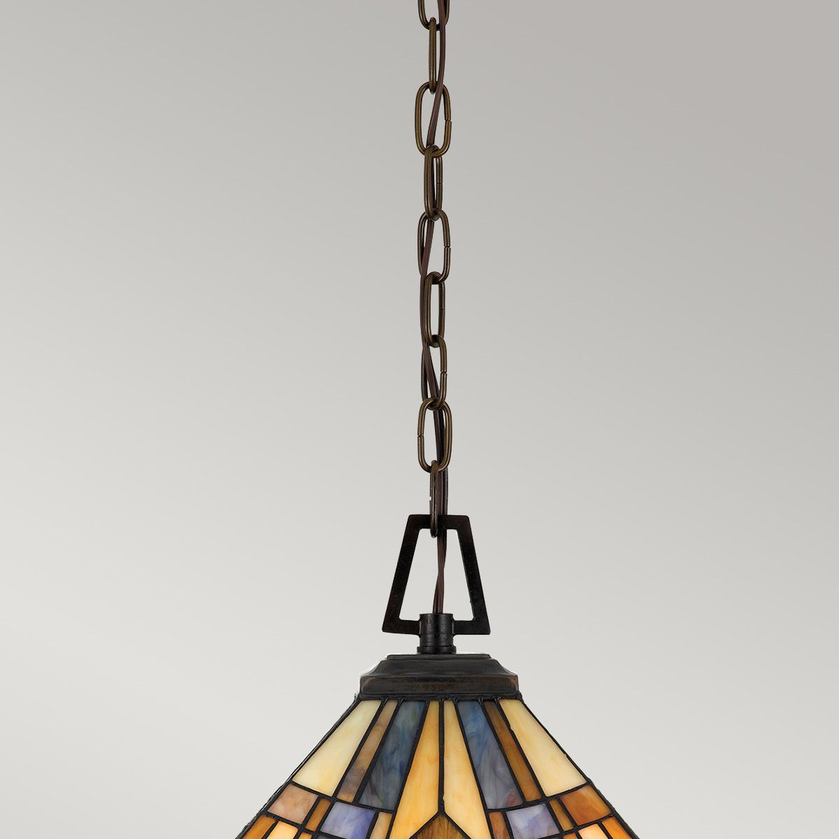 Quoizel Inglenook 3 Light Pendant - Valiant Bronze