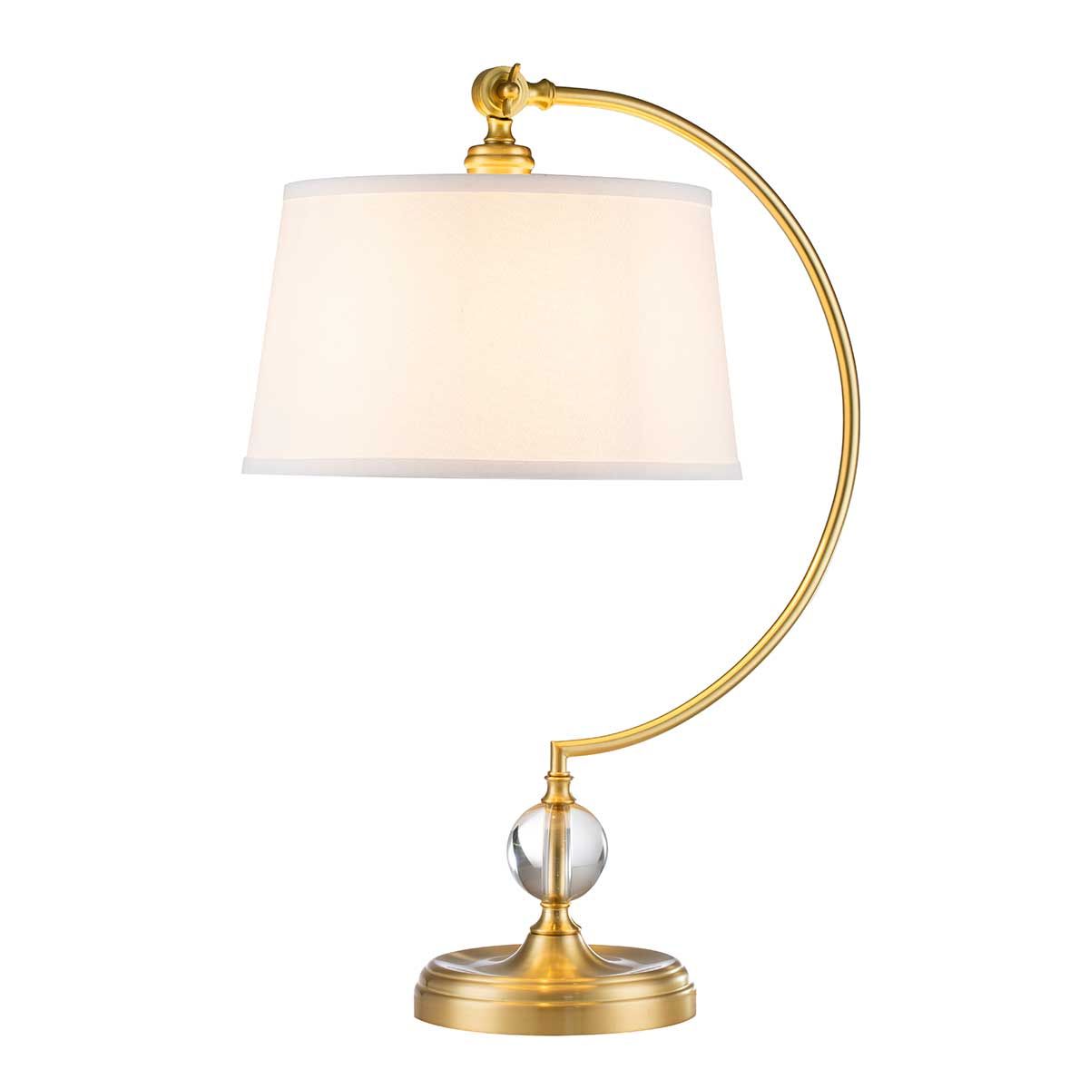 Quoizel Jenkins Single Table Lamp - Brushed Brass