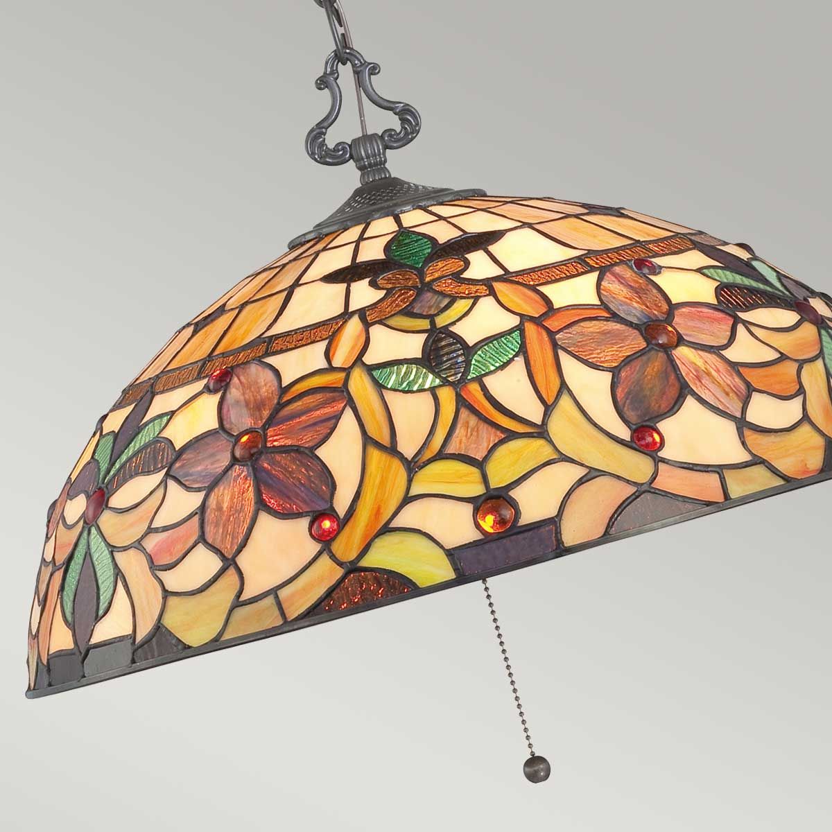 Quoizel Kami 3 Light Pendant - Vintage Bronze