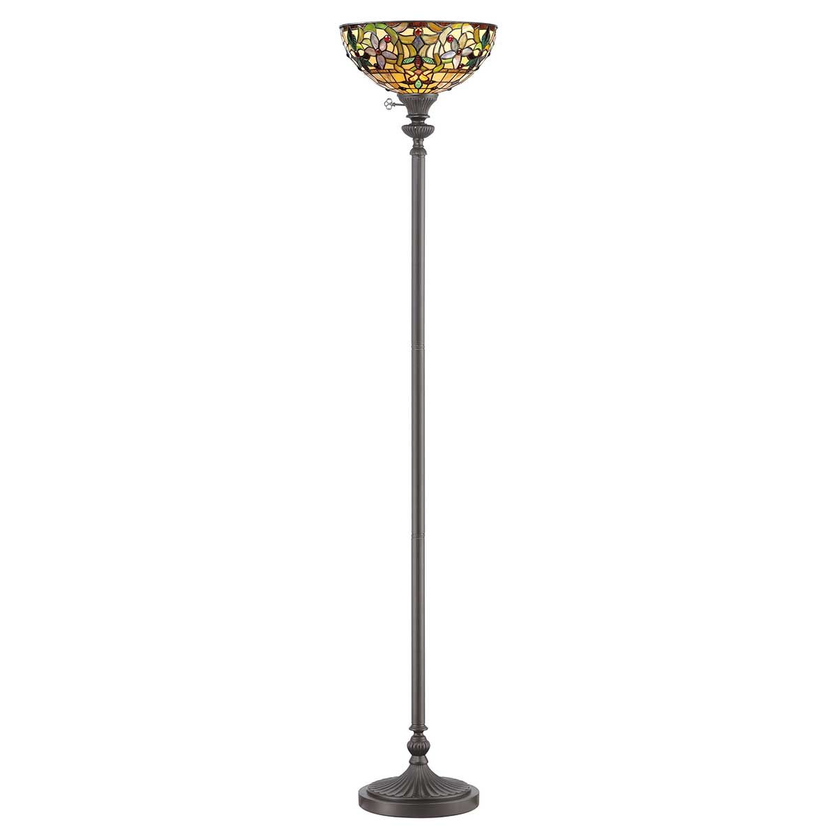 Quoizel Kami Single Torchiere - Vintage Bronze