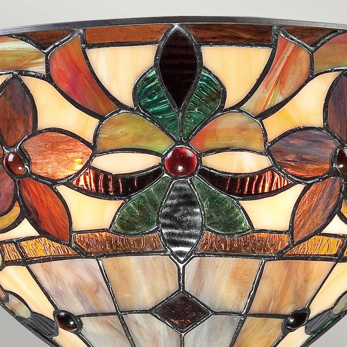 Quoizel Kami 2 Light Wall Uplighter - Vintage Bronze