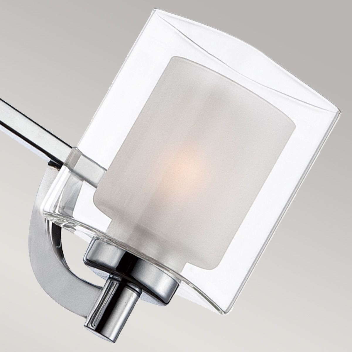 Quoizel Kolt 3 Light Bathroom Wall Light - Polished Chrome