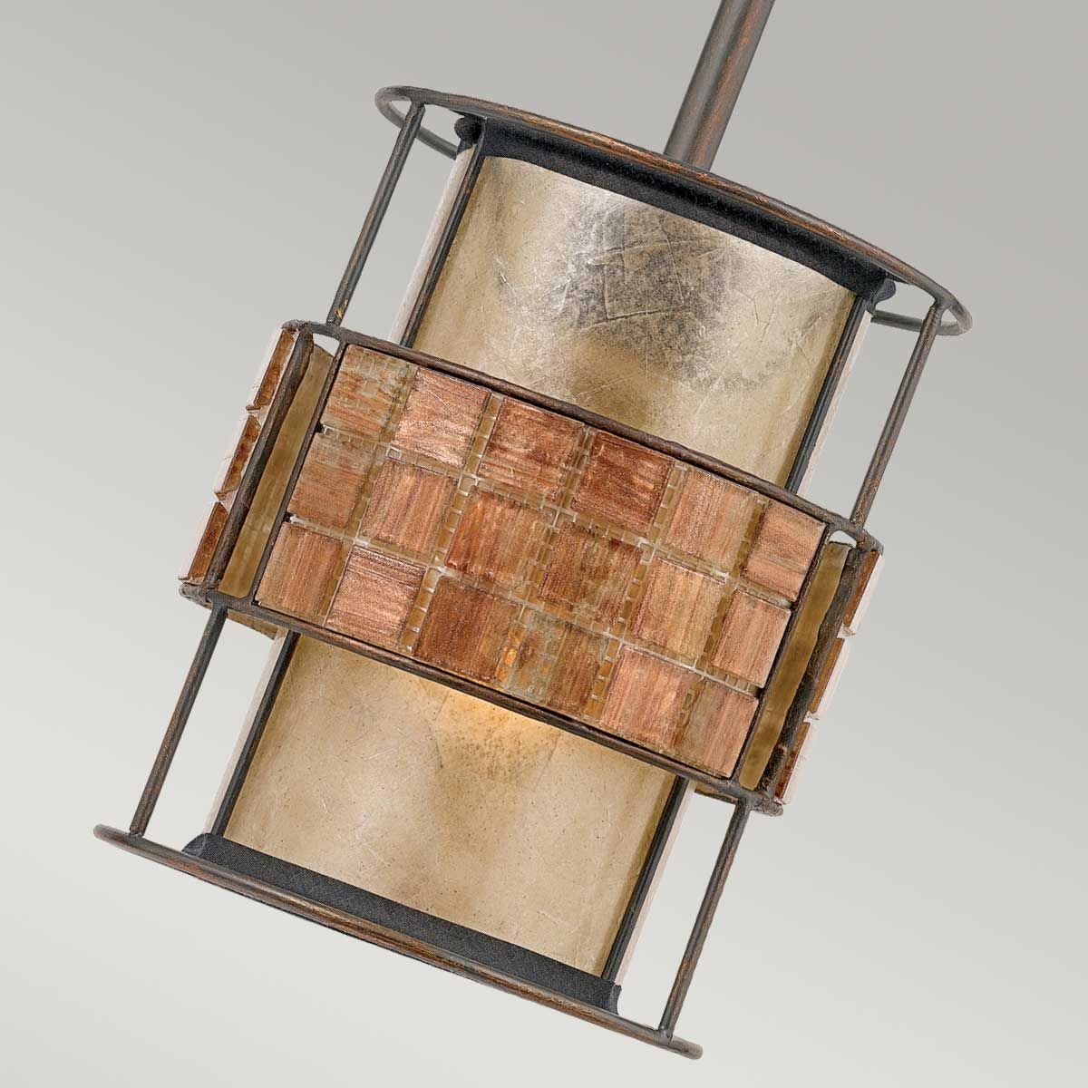 Quoizel Laguna Single Mini Pendant - Renaissance Copper