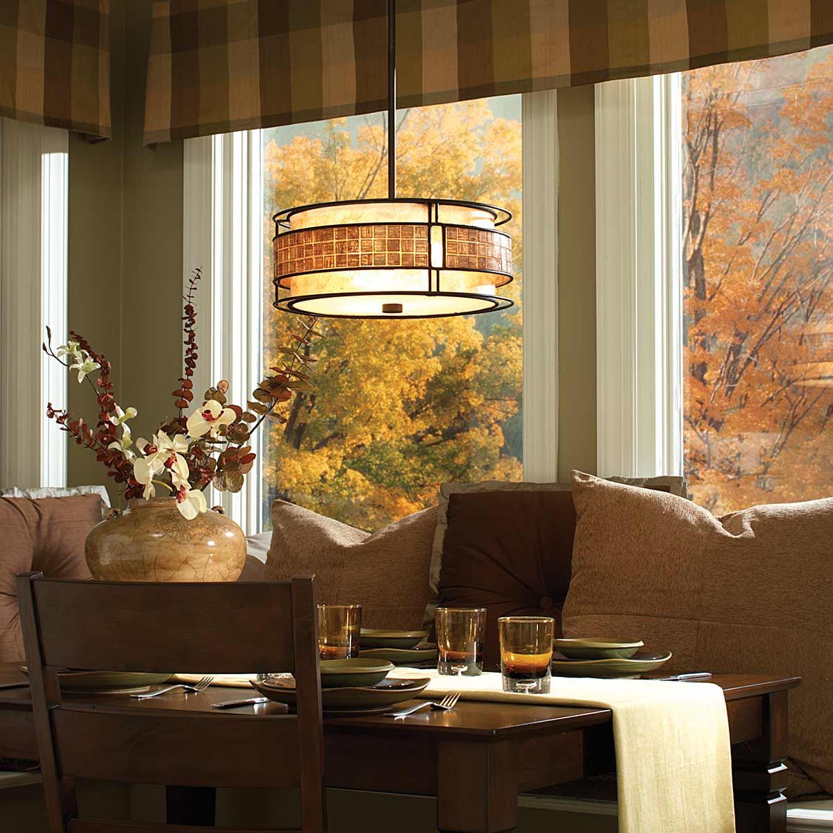 Quoizel Laguna 4 Light Pendant - Renaissance Copper
