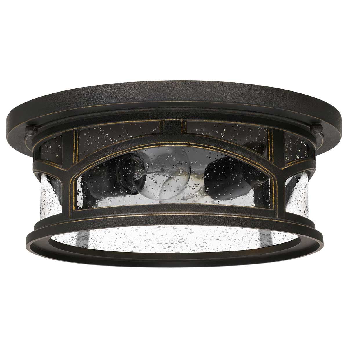 Quoizel Marblehead 2 Light Flush Fitting - Palladian Bronze