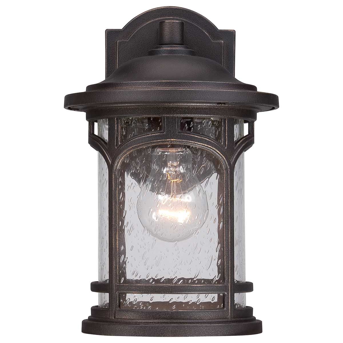 Quoizel Marblehead Single Small Wall Lantern - Palladian Bronze